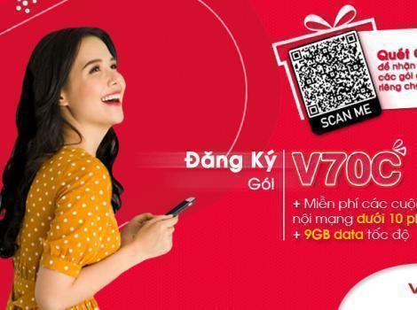 Các gói 4G Viettel 1 tháng 70k ưu đãi 2025