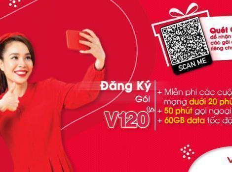 Các gói 4G Viettel 120K có 60Gb data tốc độ cao 2025