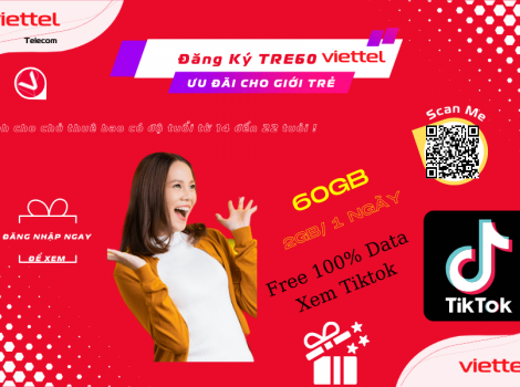 Các Gói Cước 4G Viettel 60K 1 Tháng Ưu Đãi Mới Đầu 2025