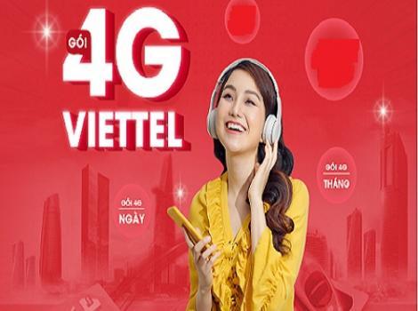 Đăng ký gói cước 4G Viettel giá rẻ ưu đãi lớn dành cho thuê bao Viettel