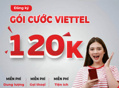 Tổng hợp gói cước combo Viettel - gói cước 120k mới nhất 