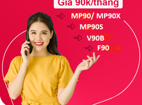Tổng hợp các gói nội mạng Viettel cước phí 90k/ tháng