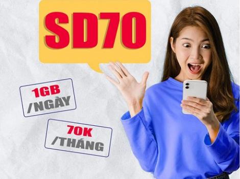 Gói 4G Viettel tháng chỉ 70K ưu đãi data tốc độ cao