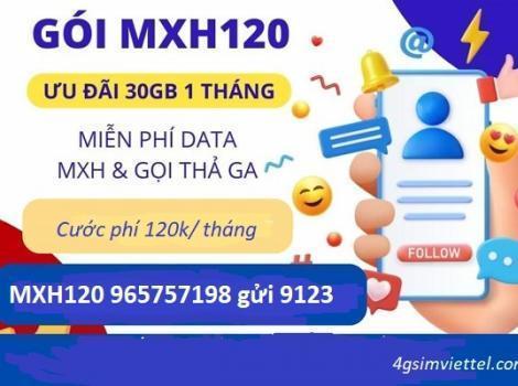 Lướt mạng xã hội không giới hạn cước phí 120k/tháng 