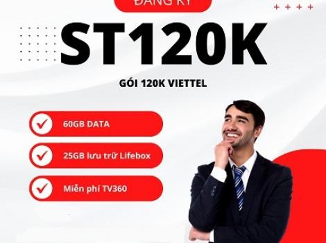 Gói data tốc độ cao 60Gb cước phí 120k/ tháng
