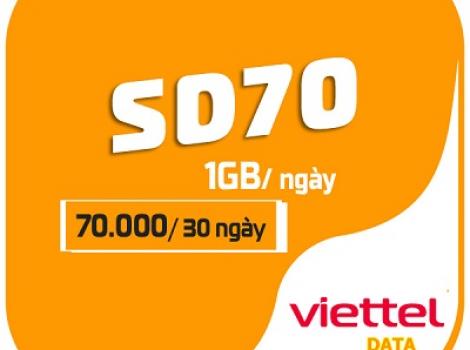 Ưu đãi 30Gb data tốc độ cao chỉ 2.4k/ ngày, 1 tháng 70K