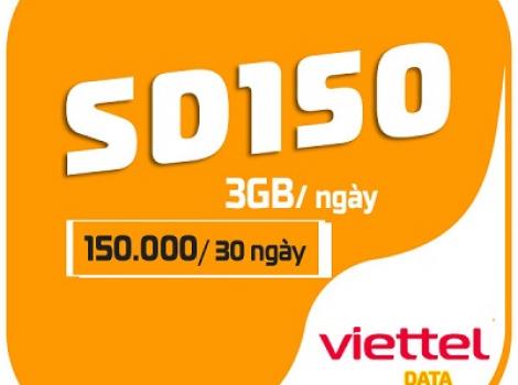Ưu đãi 90Gb data tốc độ cao chỉ 5k/ ngày, 1 tháng 150K
