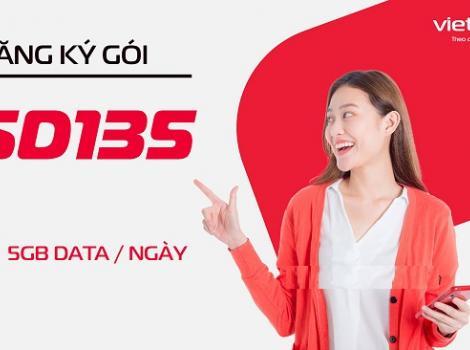 Thông tin gói cước SD135 Viettel có 150Gb data tốc độ cao chỉ từ 4500đ ngày