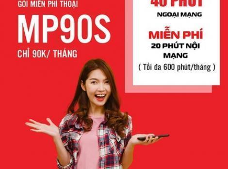 Thoải mái gọi nội ngoại mạng không lo về cước phí với gói MP90S Viettel