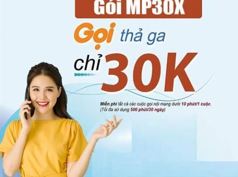 Gọi nội mạng thả ga không lo về giá với gói cước MP30X Viettel 