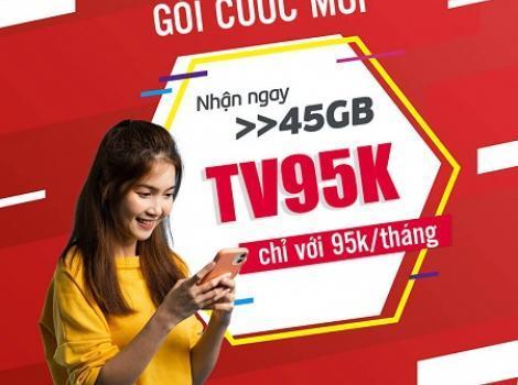 Nhận trọn ưu đãi data tốc độ cao miễn phí xem TV360 với gói cước TV95K Viettel