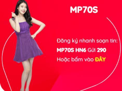 Thoải mái gọi nội ngoại mạng không lo về cước phí với gói MP70S Viettel