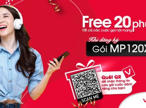 Ưu đãi khủng 1000 phút gọi nội mạng cước phí 120k/ tháng