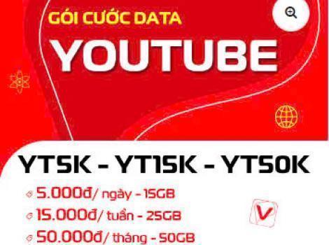 Gói Cước 4G Viettel dành Cho Youtube 2025