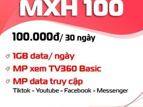 Gói MXH100 Viettel: 30GB Data và Truy Cập Không Giới Hạn