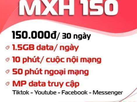 Trải Nghiệm Không Giới Hạn Cùng Miễn Phí Gọi Thoại Với MXH150 Viettel