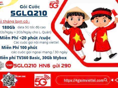 Gói Cước Gọi Liên Mạng 5G Viettel - Siêu Ưu đãi 