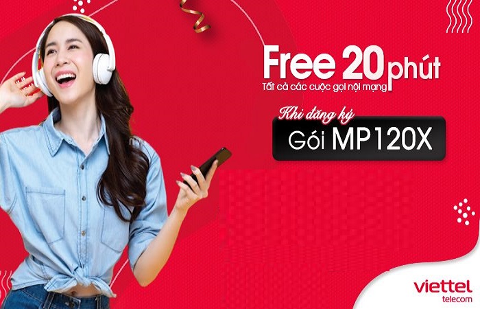 Gọi nội mạng thả ga không lo về giá với gói cước MP120X Viettel 