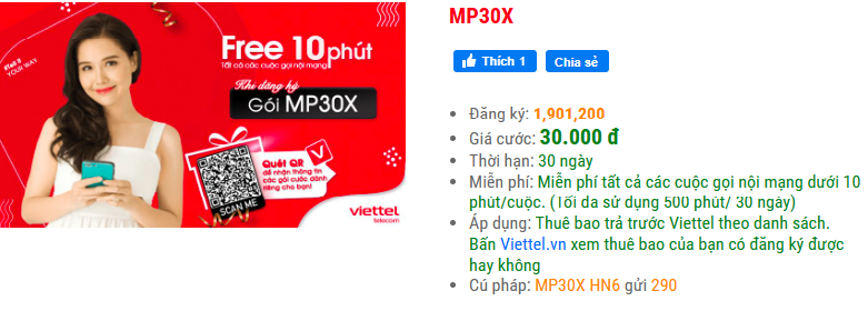 MP30X Viettel