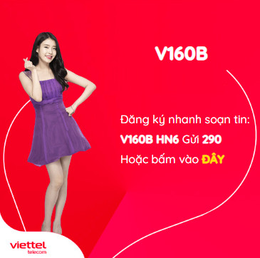 Gói cước V160B Viettel