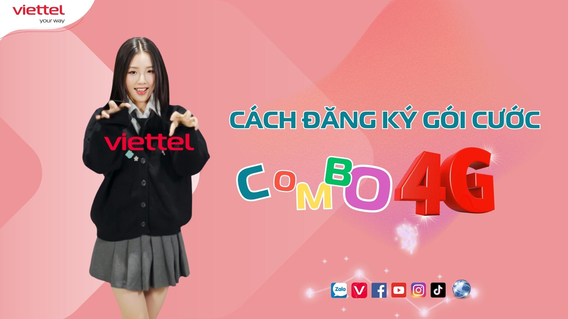 Đăng Ký Gói Cước Combo gọi và 4g Viettel