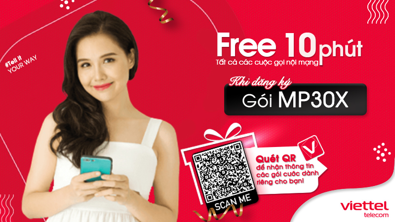 Gói cước MP30X Viettel