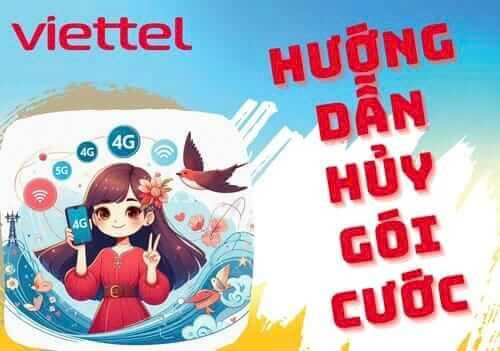Hướng dẫn Hủy gói cước Viettel
