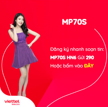 Gói cước MP70S Viettel