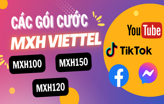 Gói cước ưu đãi free 100% data truy cập mạng xã hội