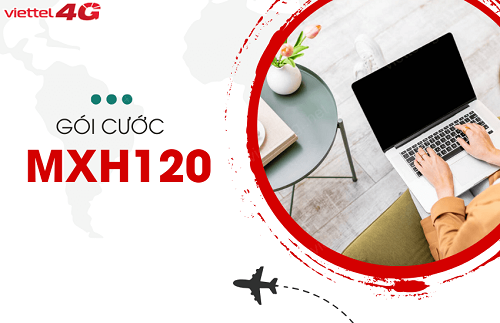 Miễn phí data truy cập TikTok, Facebook, Youtube - gói cước MXH120 Viettel