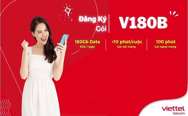 Combo gọi và data truy cập internet chỉ 6k/ngày có 180Gb data tốc độ cao