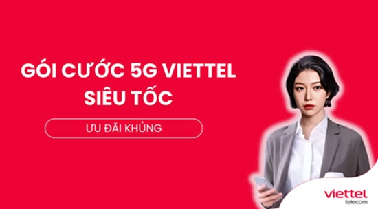 Gói cước 5G Viettel
